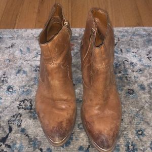 Franco Sarto Western Booties